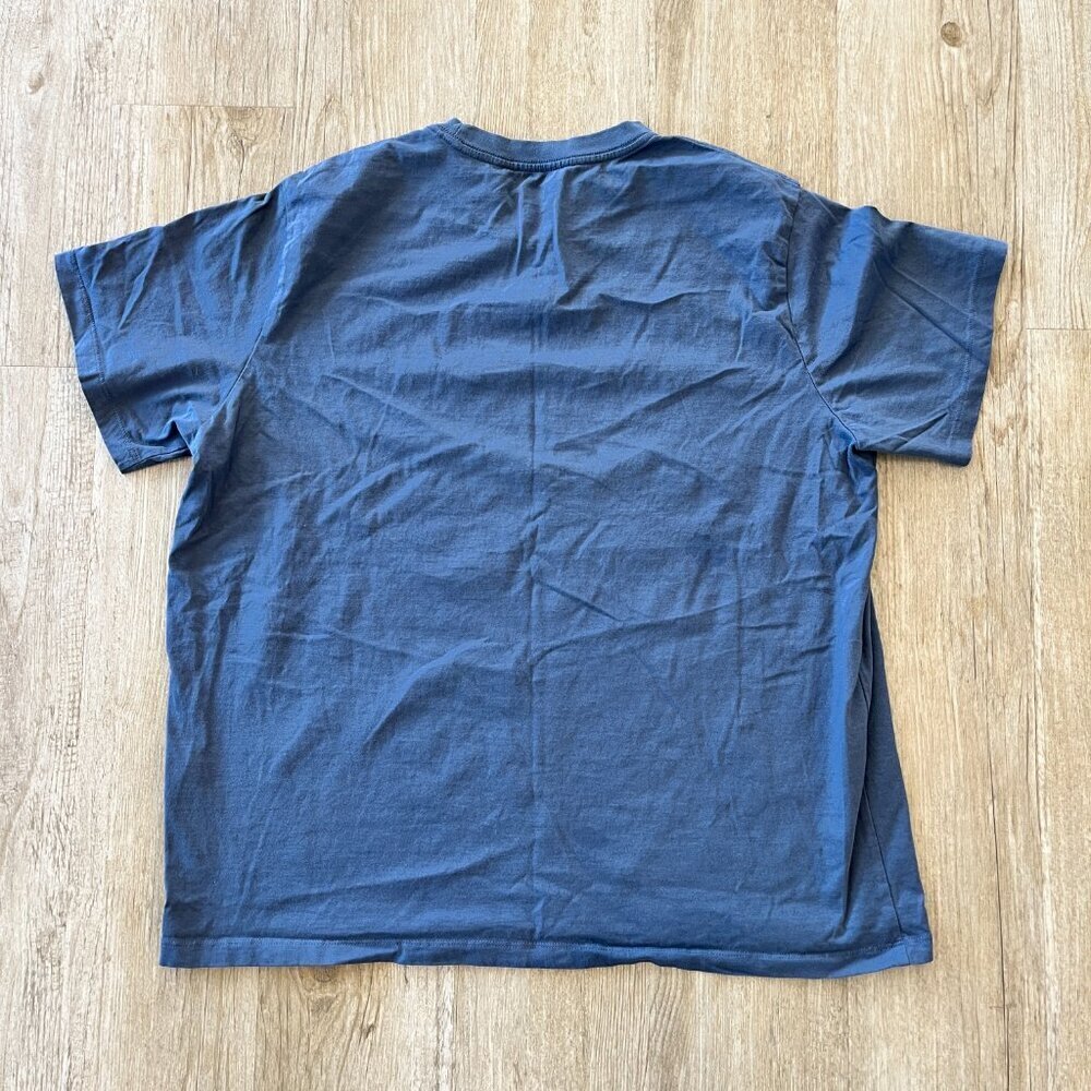 Mens Levi's Blue Print Short Sleeve Tshirt - XL - Picture 4 of 6